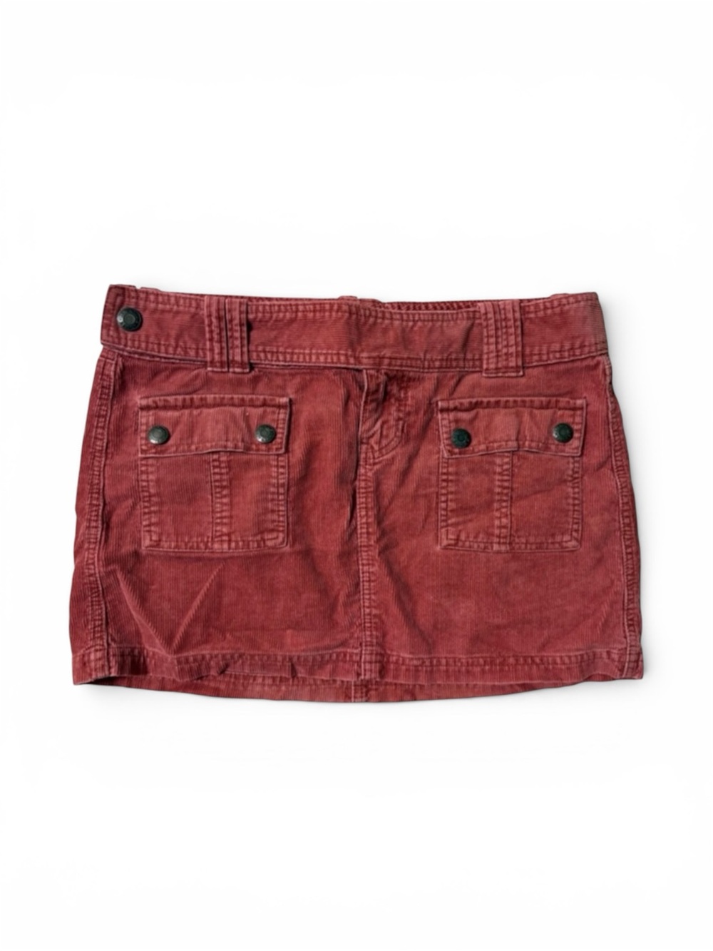 Y2K Abercrombie & Fitch Micro Mini Low Rise Corduroy Skirt